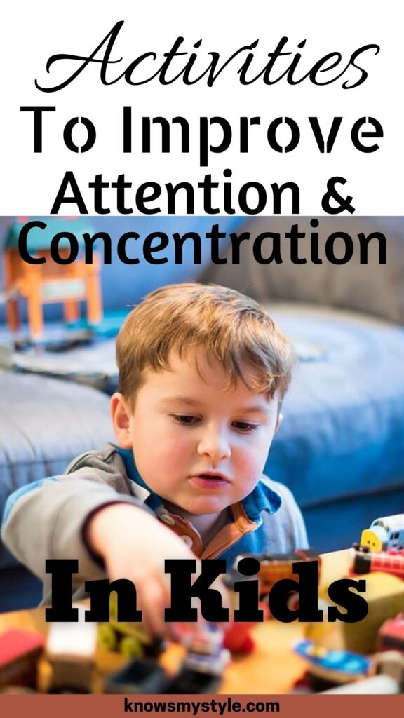 Activities To Improve Attention And Concentration