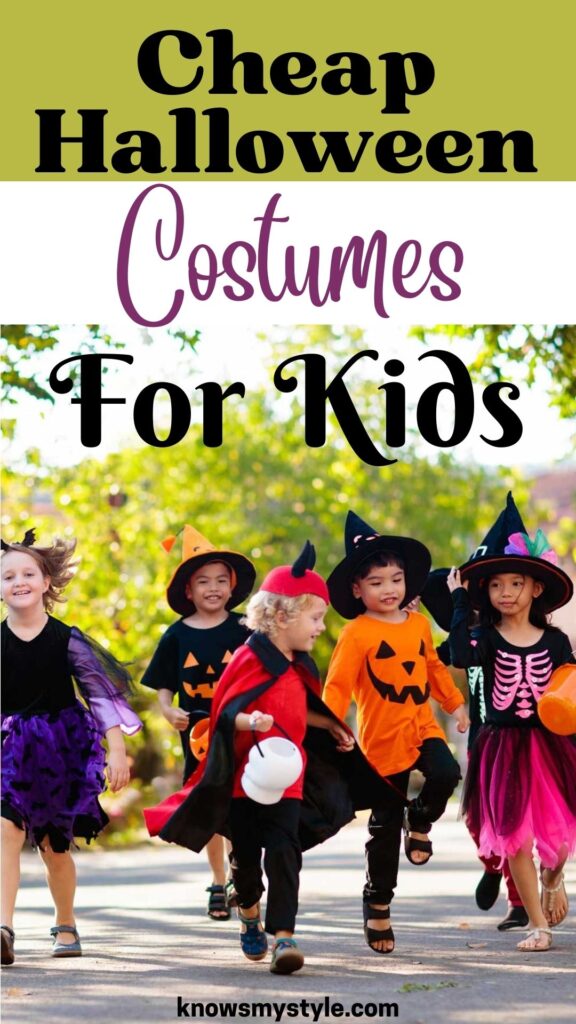 cheap halloween costume for kids