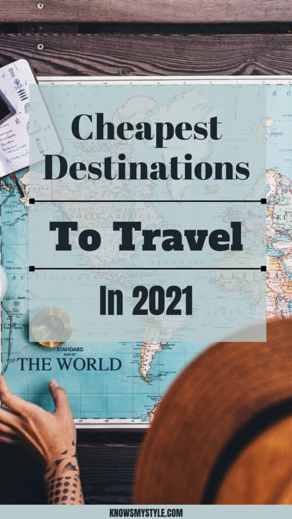 cheapest destination to travel in 2021